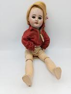 Antieke SFBJ Paris Porseleinen Pop (ca. 1915-1920), Verzamelen, Poppen, Ophalen of Verzenden, Gebruikt, Pop