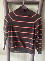 Zwart roze col truitje S truien sweaters pullover trui, Verzenden, Gedragen, Maat 36 (S), Zwart