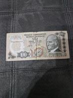 100 lira 1970  Turkije, Postzegels en Munten, Bankbiljetten | Europa | Niet-Eurobiljetten, Ophalen of Verzenden, Overige landen