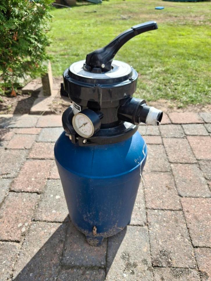 Zwembad Zand/Glas Filter, Tuin en Terras, Zwembad-toebehoren, Zo goed als nieuw, Filter, Ophalen