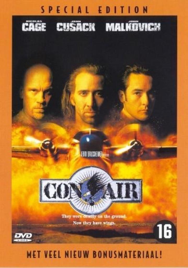 Con Air dvd, Cd's en Dvd's, Dvd's | Actie, Zo goed als nieuw, Actie, Vanaf 16 jaar, Ophalen of Verzenden
