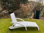 Zonneligstoel, Ophalen, Gebruikt, Kunststof, Verstelbaar