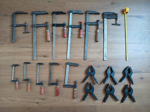 Lijmklemmen/lijmklem/lijmtang (o.a Bessey), Doe-het-zelf en Verbouw, Gereedschap | Handgereedschap, Gebruikt, Ophalen of Verzenden