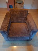 Corduroy fauteuil, Huis en Inrichting, Fauteuils, Ophalen, Gebruikt, Stof, 50 tot 75 cm