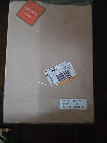 Elasta Hoeslaken 2x100x200 cm - Nieuw in verpakking beschikbaar voor biedingen