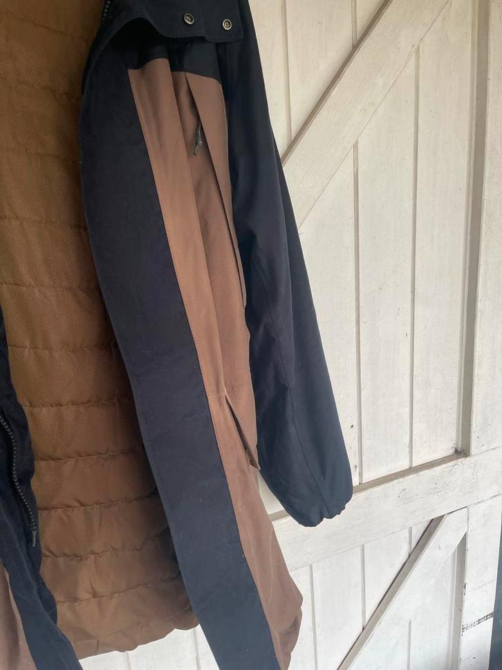 Lacoste Jas Maat L, Kleding | Heren, Jassen | Winter, Gedragen, Maat 52/54 (L), Bruin, Ophalen of Verzenden