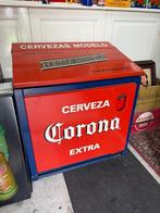 Corona vrieskist jaren 60 collectors item reclame emaille ge, Verzamelen, Ophalen, Gebruikt, Reclamebord