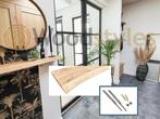 Wandplank Massief Eiken - Boom & Rechte kant - Op voorraad, Verzenden, Nieuw