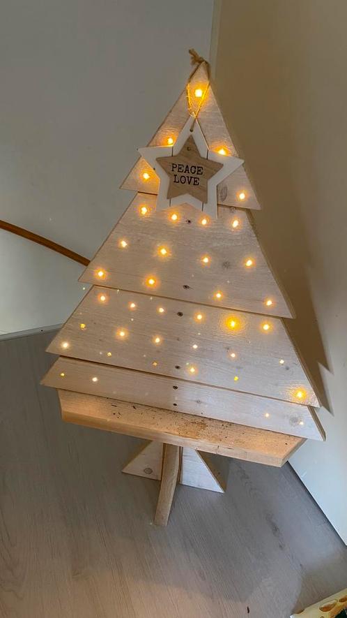 Houten kerstboom, Diversen, Kerst, Gebruikt, Ophalen