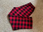 Shein zachte pyamabroek rood-zwart mt. S, Kleding | Dames, Pyjama's, Shein, Ophalen of Verzenden, Zo goed als nieuw, Maat 36 (S)