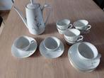 Kahla koffieservies porselein vintage jaren 50/60, Ophalen, Gebruikt, Overige stijlen, Kop(pen) en/of Schotel(s)