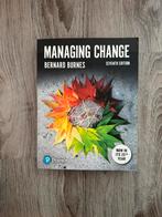 Managing Change van Bernard Burnes, Ophalen of Verzenden, Zo goed als nieuw, Personeel en Organisatie