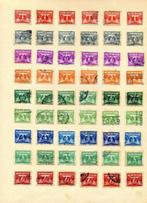 postzegels Vliegende Duif zegels 1924, Verzenden, T/m 1940, Gestempeld