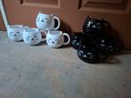 8 grappige poezen/ katten mokken bekers, Ophalen of Verzenden, Nvt, Overige stijlen, Kop(pen) en/of Schotel(s)