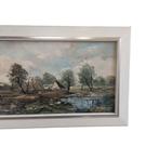 Vintage boerderij schilderij (gesigneerd), Ophalen