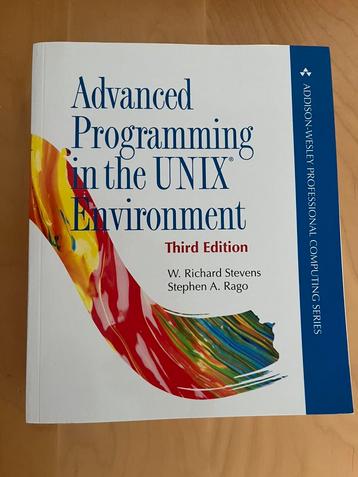 Advanced Programming in the UNIX Environment 3e beschikbaar voor biedingen