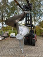 Rvs glijbaan spiraal wokkel 2 m hoog., Ophalen, Glijbaan