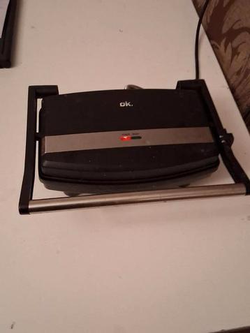 Te koop,Ok merk Grill/ Tosti ijzer. beschikbaar voor biedingen