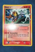 Entei Gold Star 113/115 - Zeldzame Pokémonkaart, Hobby en Vrije tijd, Verzamelkaartspellen | Pokémon, Ophalen of Verzenden, Gebruikt
