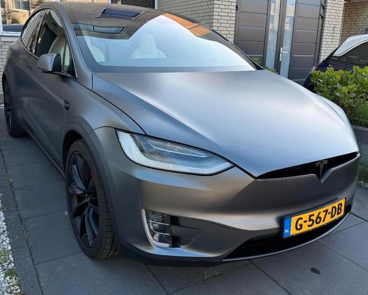 Tesla Model X 2019 Ludicrous+Performance 22 inch 7 Persoons, Auto's, Tesla, Particulier, Model X, 4x4, Aangepast voor mindervaliden