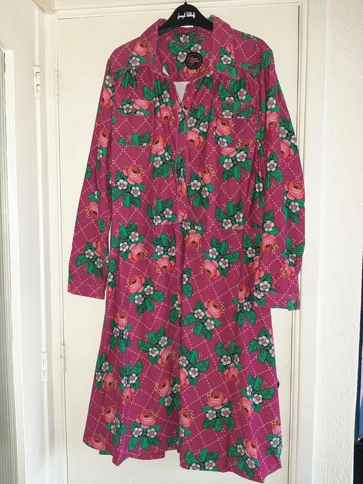 TANTE BETSY jurk maat XXL, Kleding | Dames, Grote Maten, Zo goed als nieuw, Jurk, Roze, Verzenden