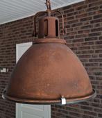 Hanglamp Industrieel Roestkleur, Ophalen, Industrieel., Zo goed als nieuw, Metaal