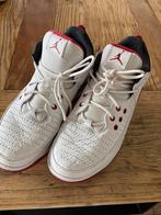 Jordan Sneakers Wit/Rood Maat 44, Ophalen of Verzenden, Gedragen, Wit, Sneakers of Gympen