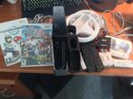 Nintendo Wii console Set | Mario Kart + Super Smash + 2Stuur, Ophalen of Verzenden, Zo goed als nieuw