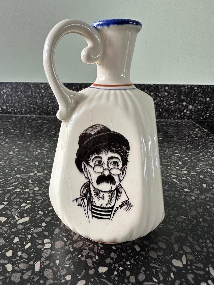 Mooi oud Louter Kabouter Dorus vaasje Herman Jansen Schiedam, Verzamelen, Merken en Reclamevoorwerpen, Gebruikt, Gebruiksvoorwerp