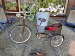 Decoratieve metalen riksja – vintage miniatuur fietstaxi, Ophalen, Gebruikt
