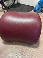 Leolux hocker bordeaux rood, Ophalen, Gebruikt, Leer, Modern
