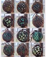 Oude antieke visnet drijver fishing floats buoy visnetten, Ophalen of Verzenden, Y, H, H