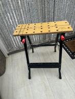 2 X WORKMATE, Doe-het-zelf en Verbouw, Ophalen, Gebruikt, Minder dan 70 cm, Inklapbaar