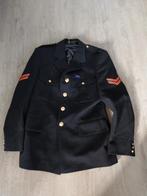 Brandweer uniform wol met pet origineel, Kostuum of Pak, Ophalen of Verzenden, Zo goed als nieuw