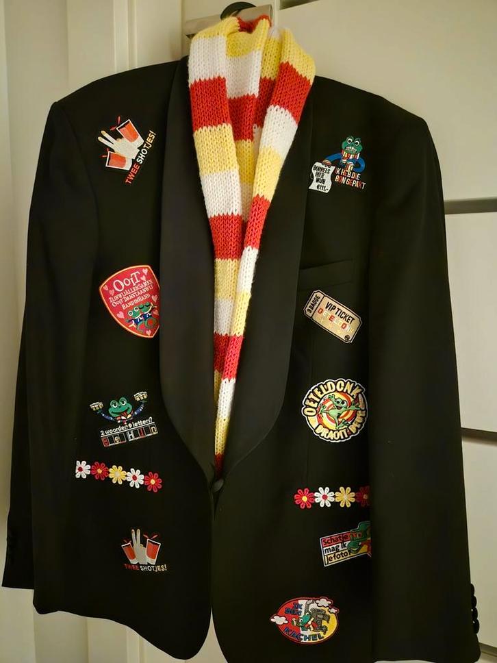 carnaval jas oeteldonk heren, Kleding | Heren, Carnavalskleding en Feestkleding, Nieuw, Kleding, Ophalen of Verzenden