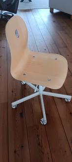 IKEA Sporren houtkleurige bureaustoel, Ophalen, Gebruikt, Beige, Bureaustoel