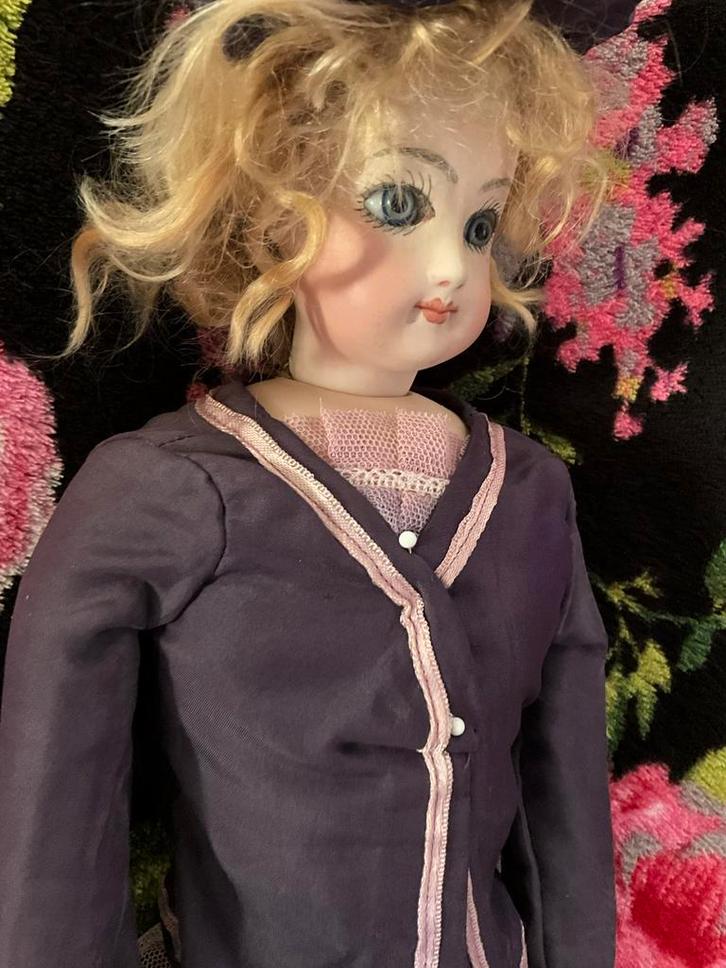 Prachtige Franse antieke Gaultier pop ., Antiek en Kunst, Antiek | Speelgoed, Ophalen of Verzenden