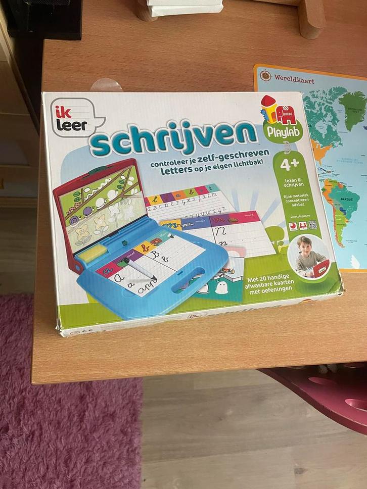 Ik Leer Schrijven - Playlab, Kinderen en Baby's, Speelgoed | Educatief en Creatief, Zo goed als nieuw, Taal en Lezen, Met licht