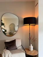 Zwarte Vloerlamp - In Hoogte Verstelbaar, Huis en Inrichting, Lampen | Vloerlampen, Ophalen of Verzenden, Gebruikt, 100 tot 150 cm