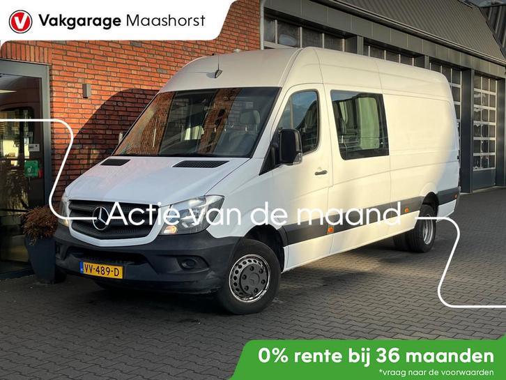 Mercedes-Benz Sprinter 513 2.2 3500trekgewicht L3H2 DC Verin, Auto's, Bestelauto's, Te koop, ABS, Airconditioning, Centrale vergrendeling
