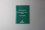 Rolex Manual garantie booklet, Ophalen, Zo goed als nieuw