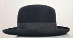 Borsalino Zwarte Homburg Hoed maat 55cm, Ophalen, 55 cm (S, 6⅞ inch) of minder, Hoed, Borsalino