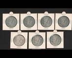 Zilveren rijksdaalders 1959-1966 complete serie., Postzegels en Munten, Munten | Nederland, Ophalen of Verzenden, Koningin Juliana