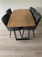 Eettafel net 4 stoelen, Huis en Inrichting, Complete eetkamers, Ophalen, Zo goed als nieuw