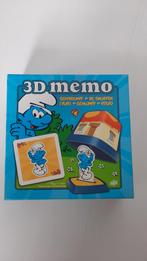 Smurfen 3D memory spel - vanaf 4 jr - superleuk!, Ophalen of Verzenden, Zo goed als nieuw
