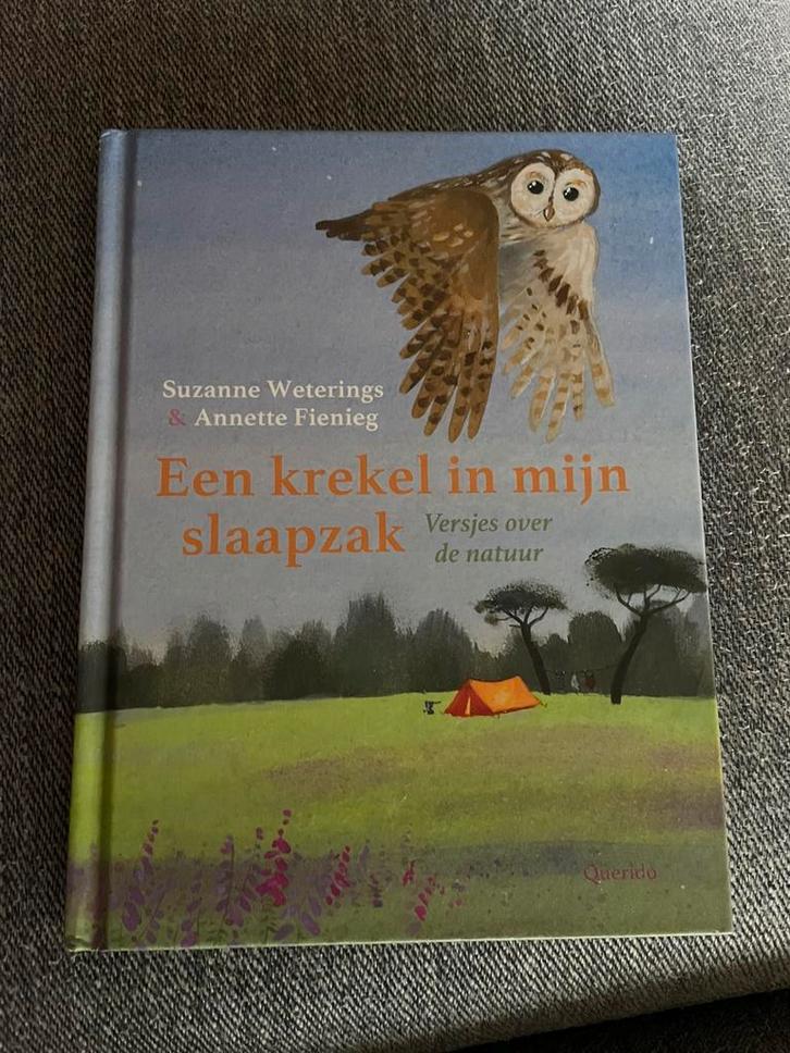 Suzanne Weterings - Een krekel in mijn slaapzak, Boeken, Kinderboeken | Jeugd | onder 10 jaar, Zo goed als nieuw, Fictie algemeen