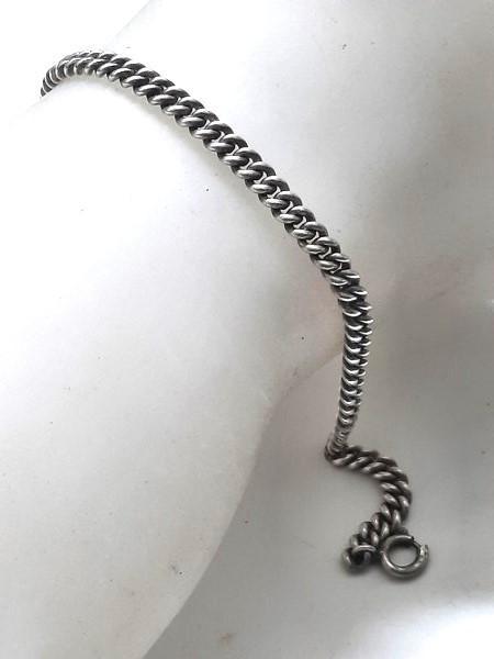 Zilveren armband Italy 925, Sieraden, Tassen en Uiterlijk, Armbanden, Zo goed als nieuw, Zilver, Zilver, Ophalen