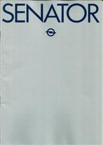 Brochure Opel Senator 1981, Auto diversen, Ophalen of Verzenden