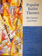 Bladmuziek/Popular Ballet Themes Bb Clarinet and Piano, Klarinet, Nieuw, Ophalen of Verzenden, Thema