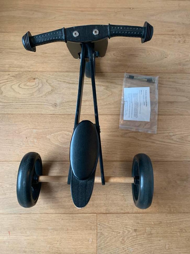 Houten Loopfiets/Driewieler - 2 in 1, Kinderen en Baby's, Speelgoed | Buiten | Voertuigen en Loopfietsen, Gebruikt, Loopfiets